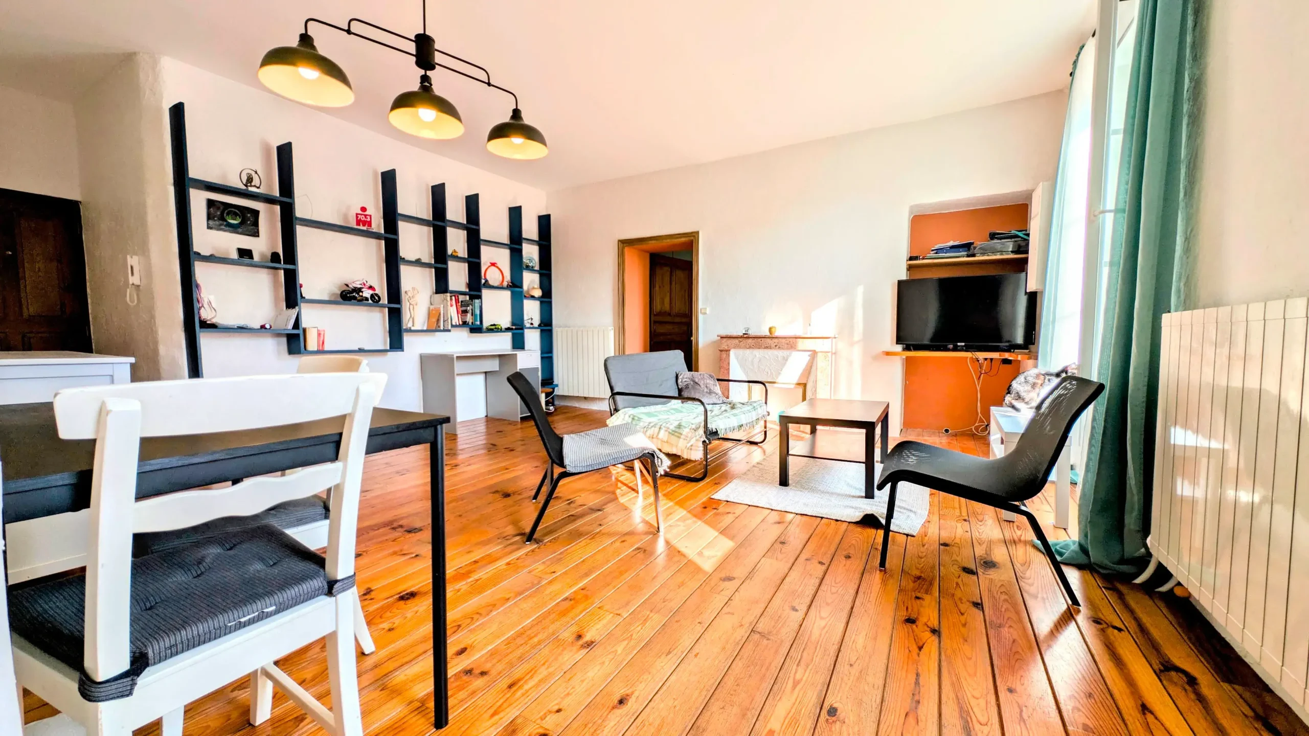 3ᵉ étage sans ascenseur d’une petite copropriété